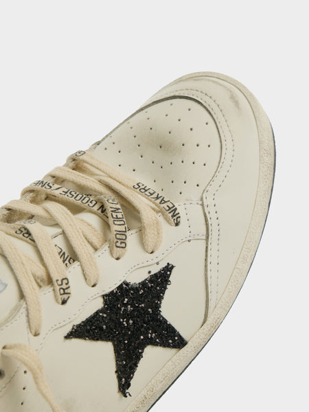W Ballstar Suede Spur, White / Black