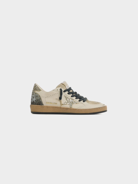 W Ballstar Suede Tongue, White / Seedpearl