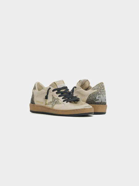 W Ballstar Suede Tongue, White / Seedpearl
