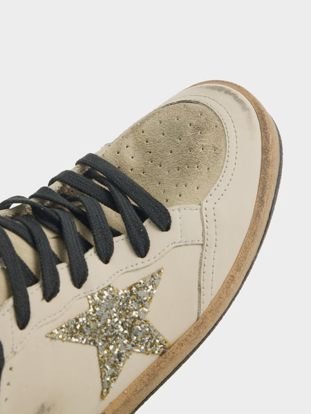 W Ballstar Suede Tongue, White / Seedpearl