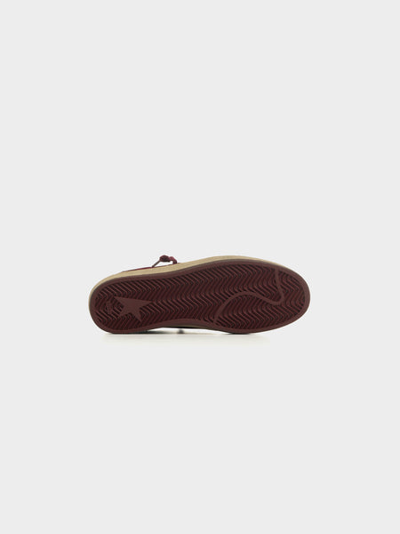 W Ballstar Velvet, Ruby Red / Silver
