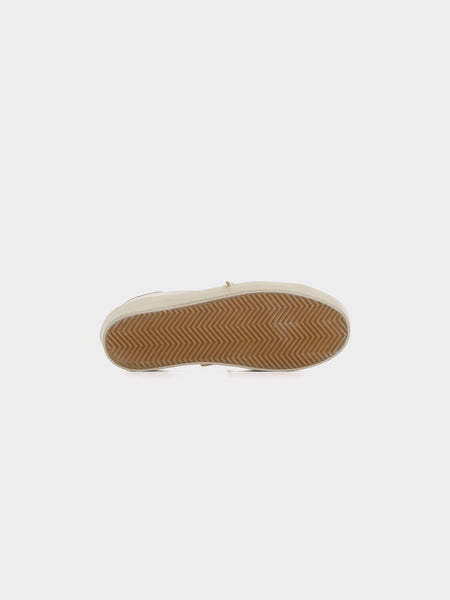 W Hi Star Leather Upper Laminated Star, White / Taupe