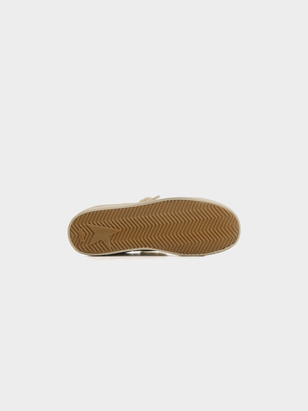 W Stardan Nappa, White Brown / Gun Metal