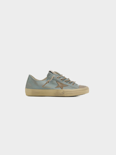 W V-Star 2 Canvas, Denim Blue / Taupe