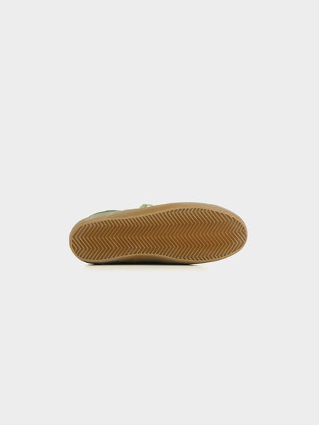 W Super Star Suede, Green / White