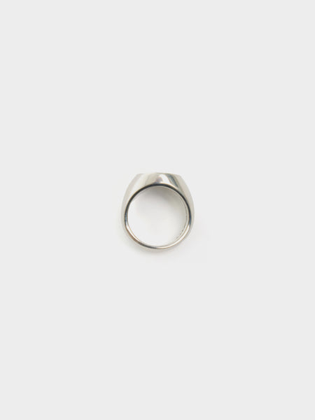 Signet Ring Rosette, Silver