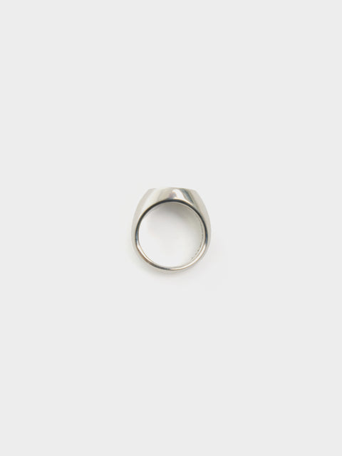 Signet Ring Rosette, Silver