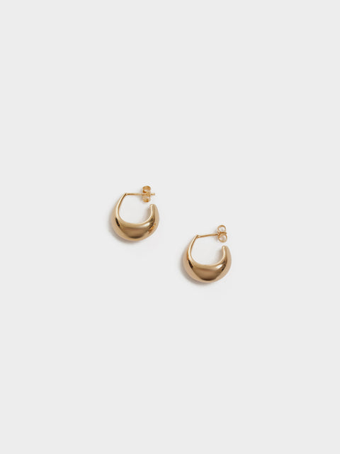 Curved Mini Drop, Gold
