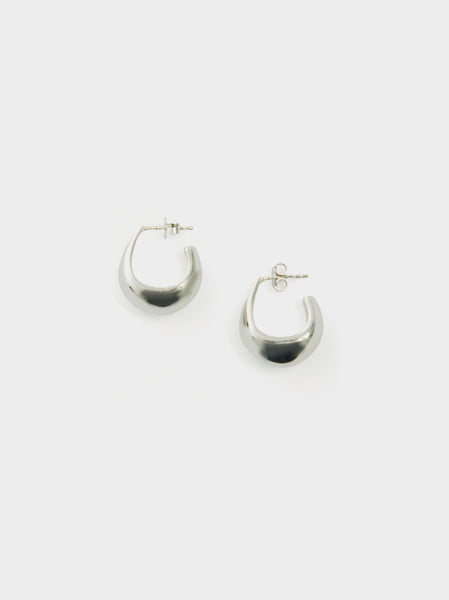U Curved Mini Drop, Silver