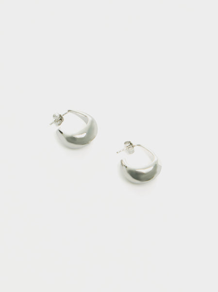 U Curved Mini Drop, Silver