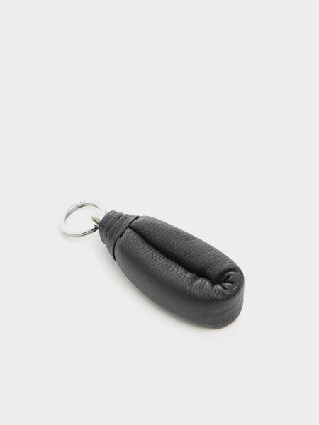 U Wadded Key Holder, Dark Chocolate