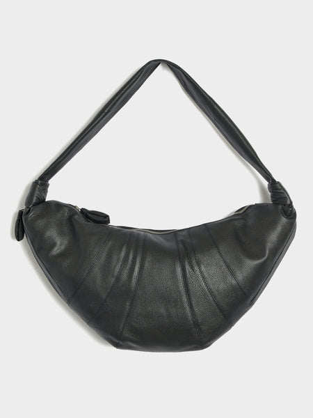 Large Croissant Bag II, Black