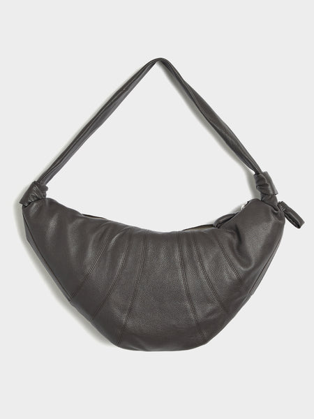 Large Croissant Bag II, Dark Chocolate