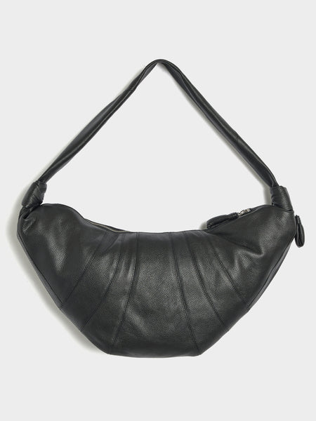 Large Croissant Bag II, Black