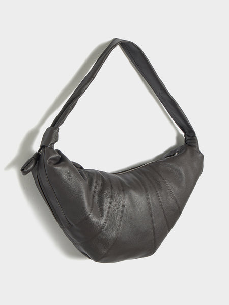 Large Croissant Bag II, Dark Chocolate