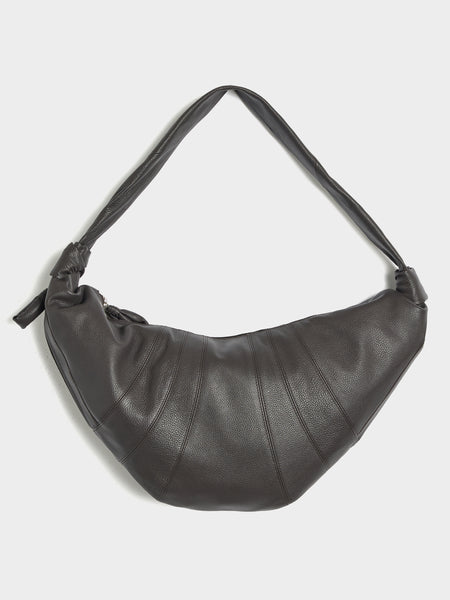 Large Croissant Bag II, Dark Chocolate