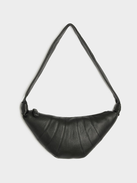 Medium Croissant Bag II, Black