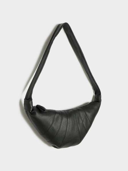 Medium Croissant Bag II, Black