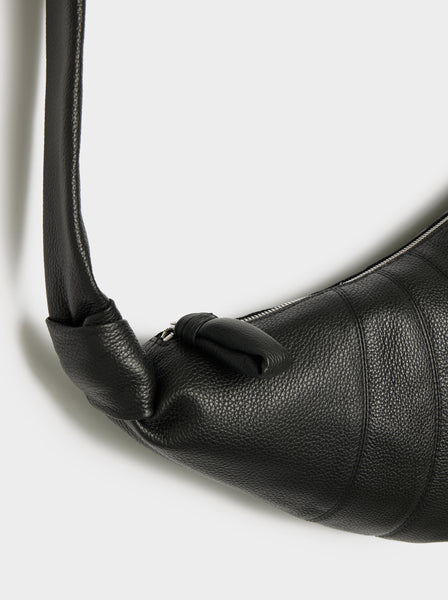 Medium Croissant Bag II, Black