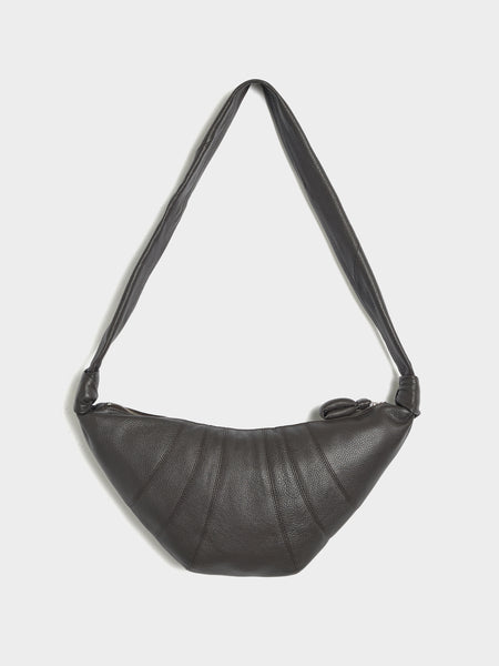 Medium Croissant Bag II, Dark Chocolate