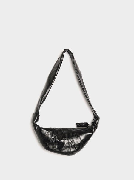 Small Croissant Bag, Black