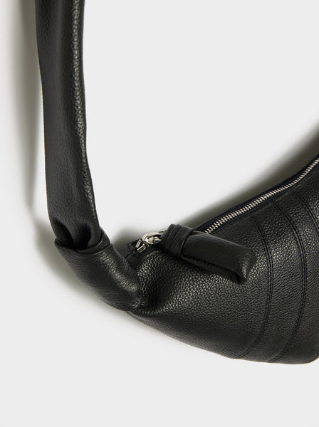 Small Croissant Bag II, Black