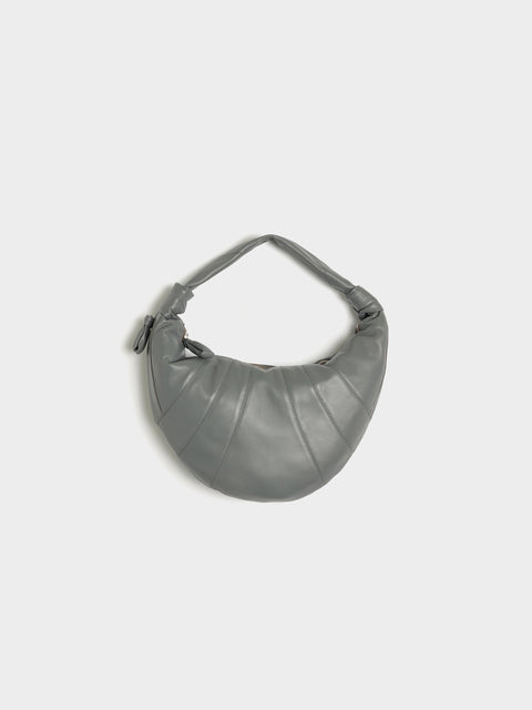 Fortune Croissant Bag, Smoked Pearl