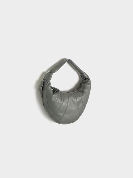 Fortune Croissant Bag, Smoked Pearl