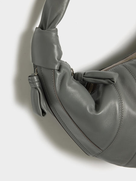 Fortune Croissant Bag, Smoked Pearl