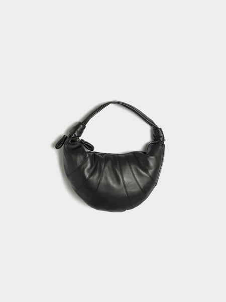 Fortune Croissant Bag, Black