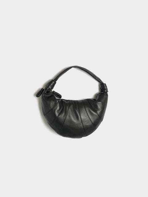 Fortune Croissant Bag, Black