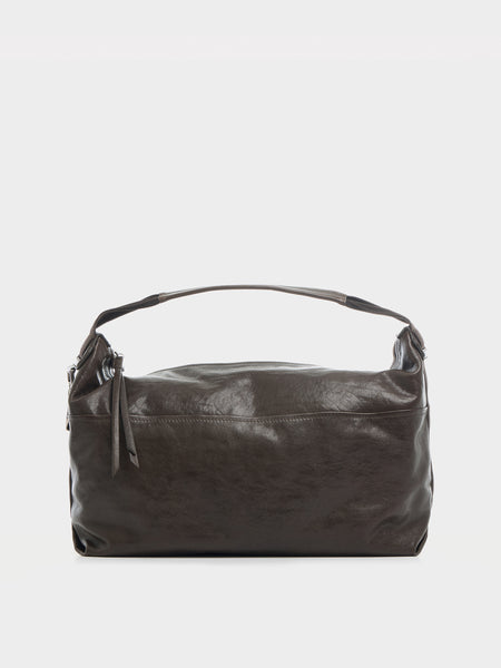 U Berlingot Hobo Bag, Dark Brown