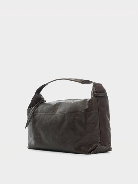 U Berlingot Hobo Bag, Dark Brown