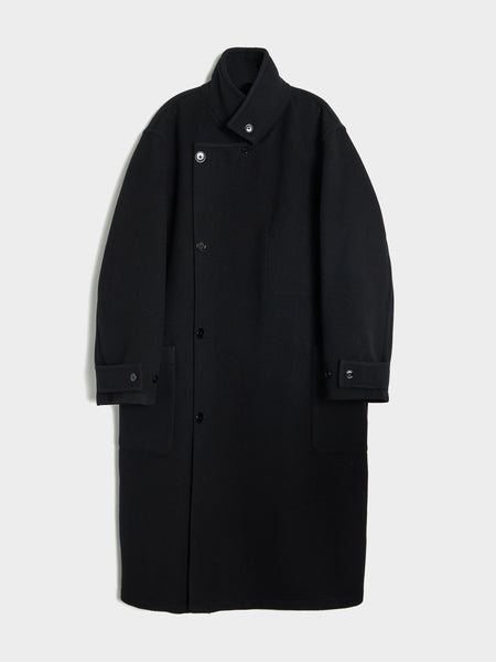 Wrap Coat, Black