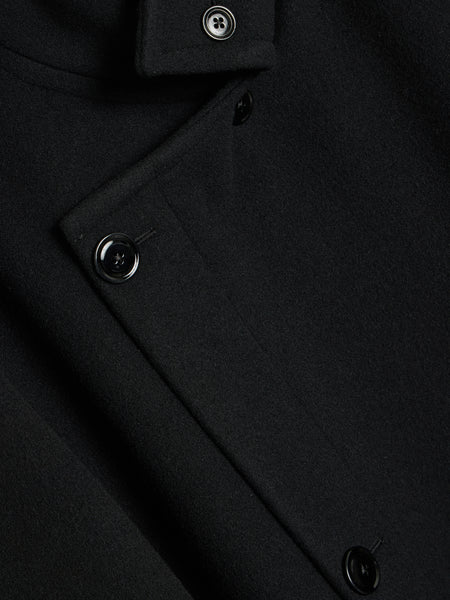 Wrap Coat, Black