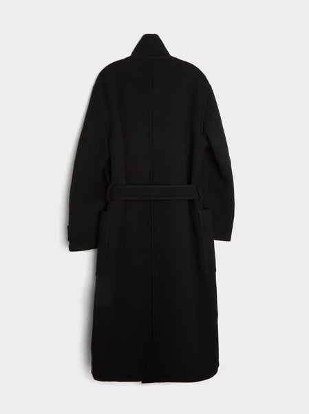 Wrap Coat, Black