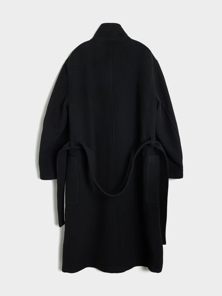 Wrap Coat, Black