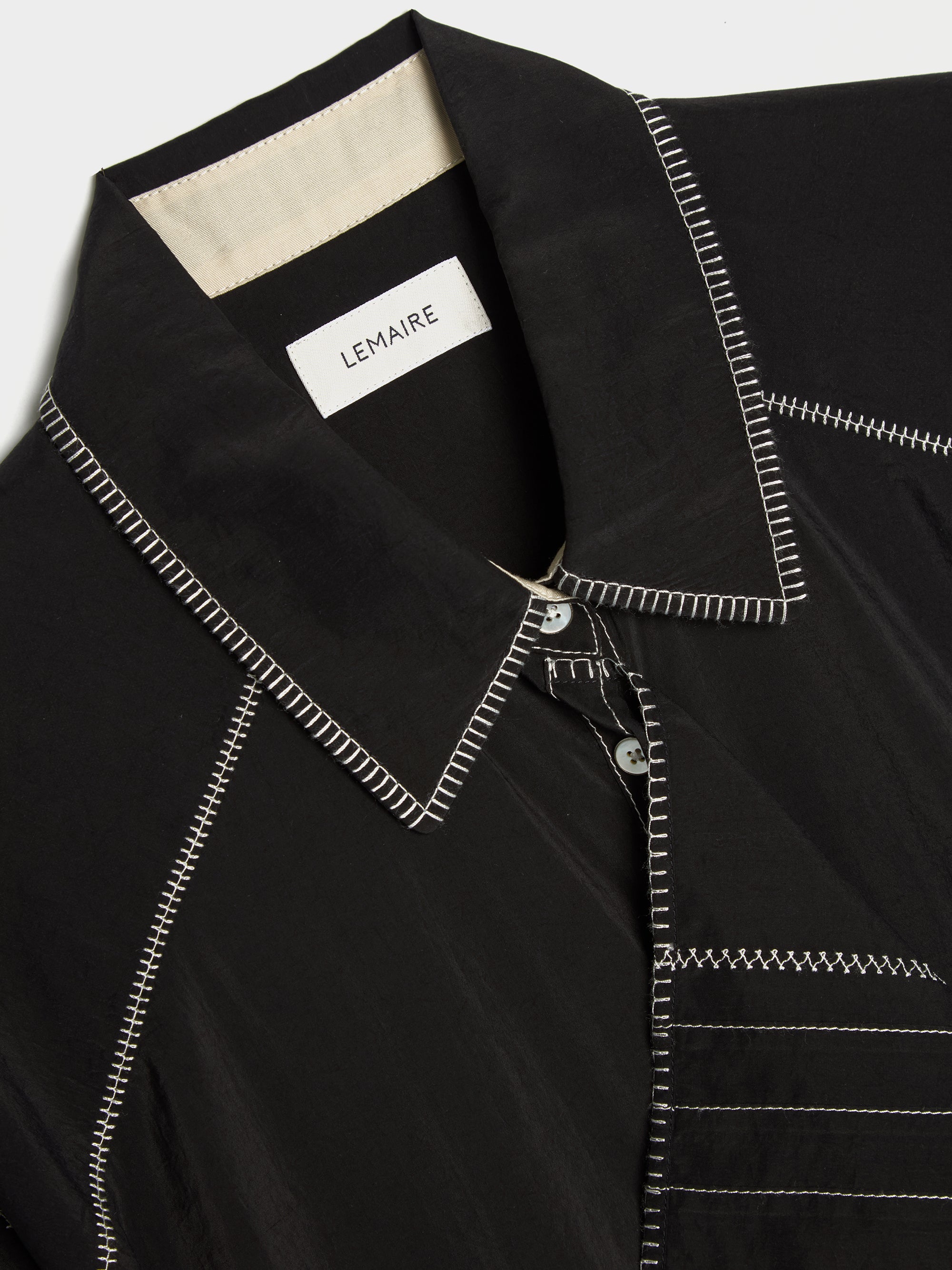 lemaire asymmetrical shirt dress Lemaire Asymmetric Shirt Dress