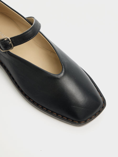W Ballerina Shoes, Black