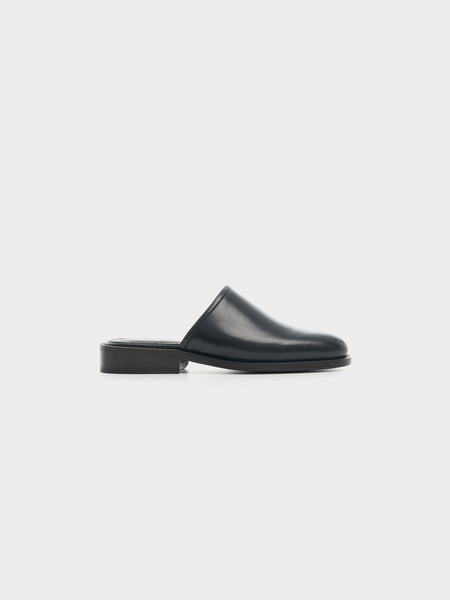 W Square Mule, Black