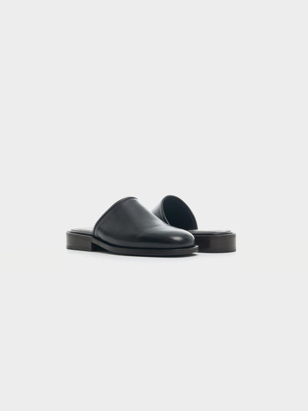 W Square Mule, Black
