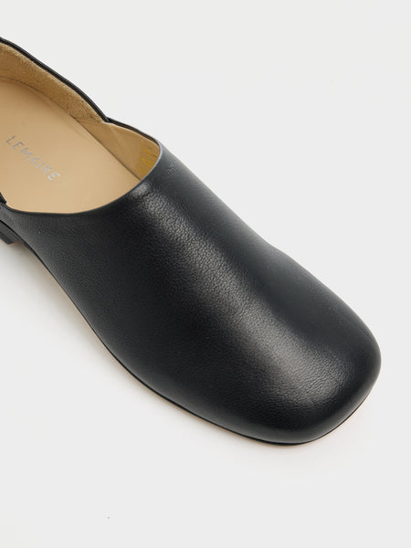 W Slippers, Black