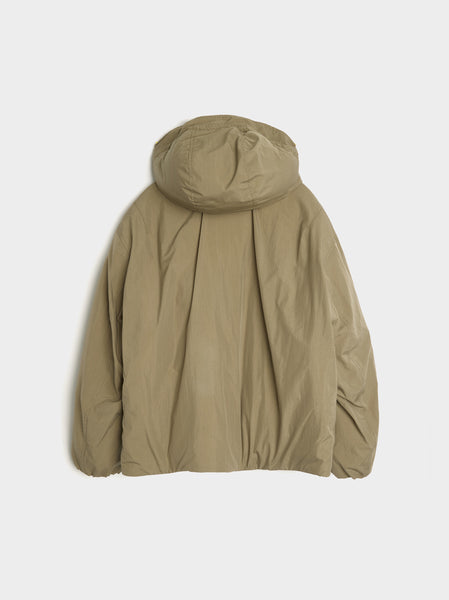 Hooded Puffer Blouson, Desert Sage