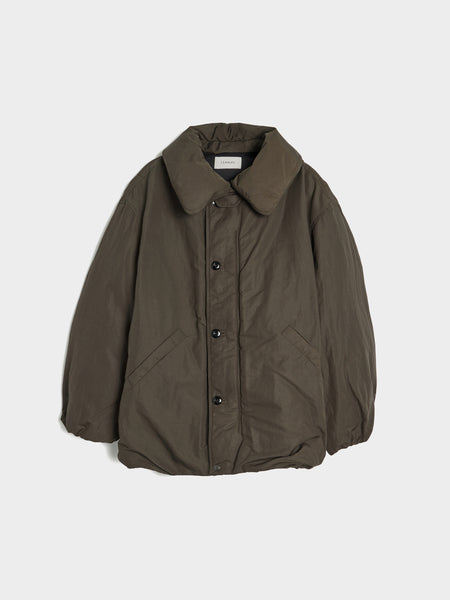 Puffer Blouson, Dark Espresso