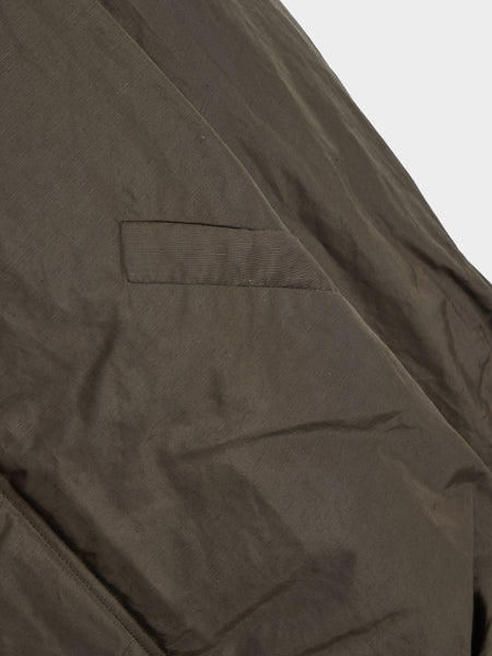 Puffer Blouson, Dark Espresso