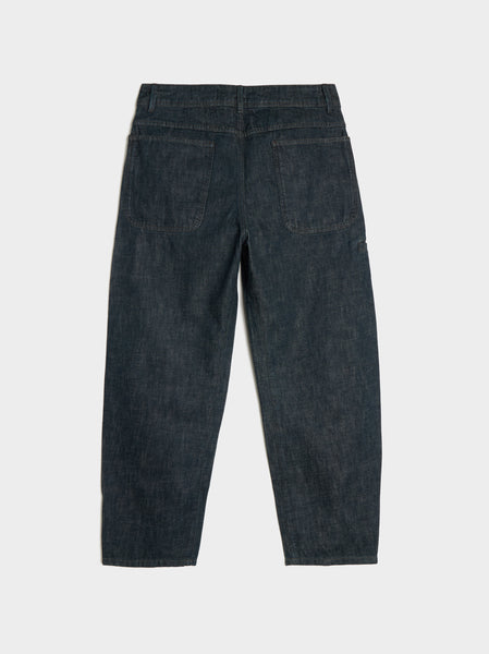 Twisted Workwear Pants, Denim Indigo