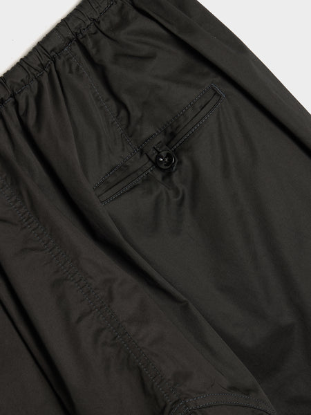 M Twisted Over Pants, Black