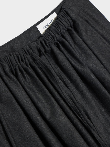 W Drawstring Pants, Anthracite