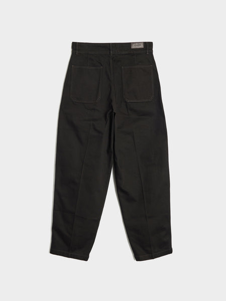 Maxi Barrel Workwear Pants, Black