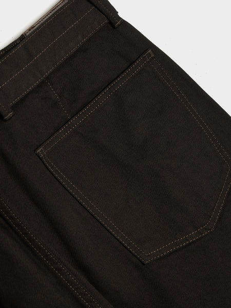 Twisted Belted Pants, Black